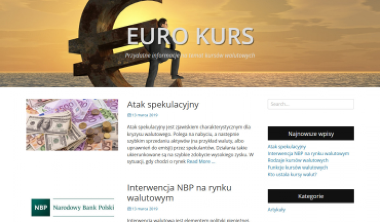 Euro kurs