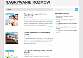Nagrywanie rozmów